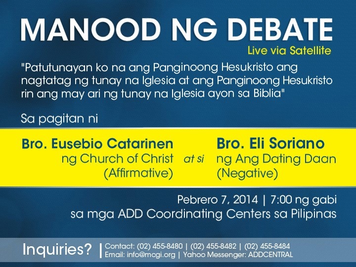 debate dating daan
